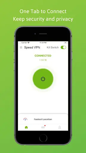 Kiwi VPN Proxy: Safer & Faster screenshot 1