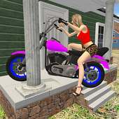 Motorcycle Driving Simulator 3D logo