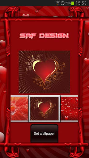 Valentine´s GO Launcher Theme screenshot 8