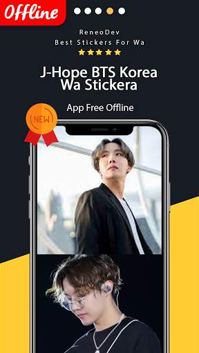 Jhope bts wa sticker screenshot 1
