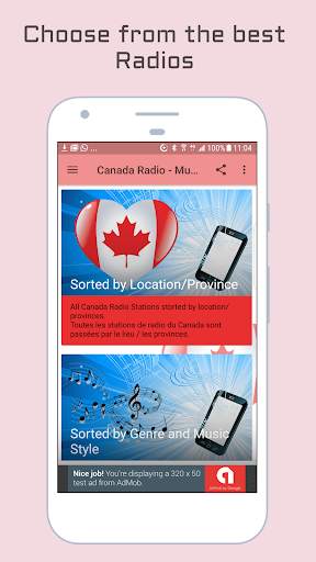 Canada Radio Music & News screenshot 1