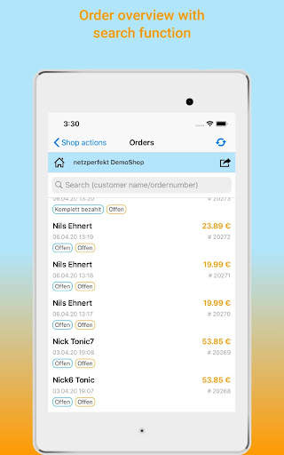 Mobile Shopmanager Shopware screenshot 14