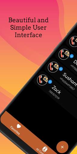 Swipe Dial - Swipe dialer app screenshot 1