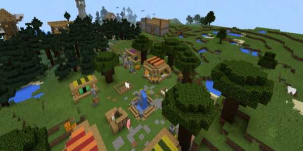 Ancient buildings in Minecraft PE screenshot 2