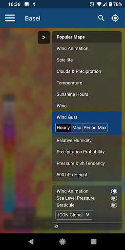 meteoblue weather & maps screenshot 4