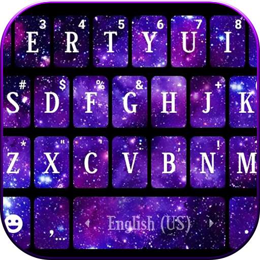 Galaxy Space Keyboard Background 1.0