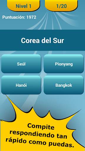 Quiz de Capitales de Países screenshot 2