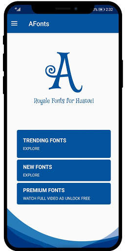 Free Fonts for Hauwei (AFonts) screenshot 2