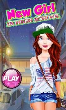 New Girl in-High School Game स्क्रीनशॉट 1