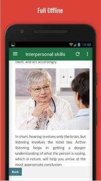 Learn Interpersonal skills Free screenshot 5