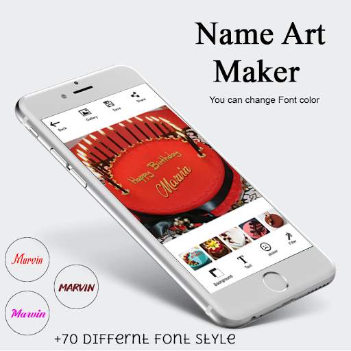 Name Art Maker Smoke Effects screenshot 3