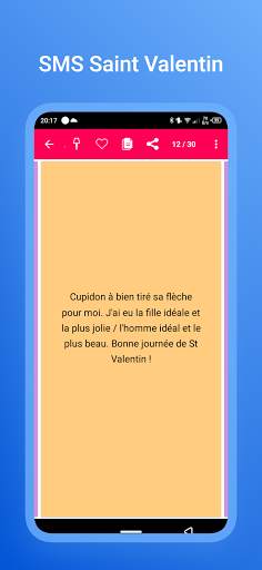 SMS Saint Valentin 2021 screenshot 7