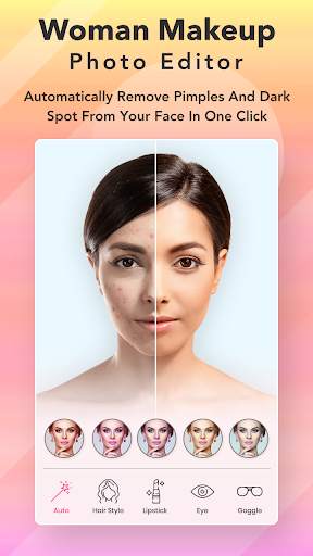 Woman Makeup Photo Editor screenshot 2