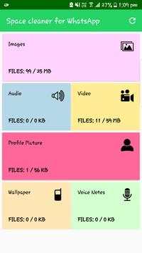 Space Cleaner For WhatsApp screenshot 1