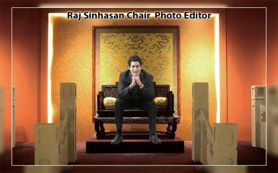 Raj Sinhasan Chair Photo-Throne Chair Photo Editor screenshot 3