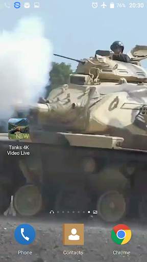 Tanks 4K Video Live Wallpaper screenshot 2