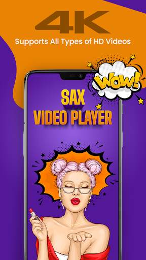Sax Video Player - All in one video player screenshot 1