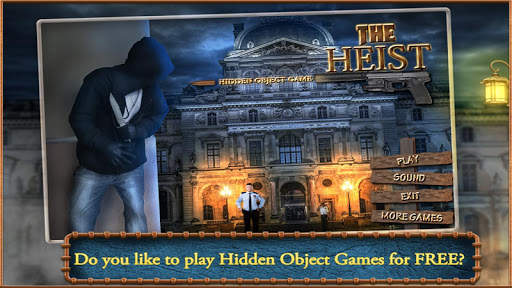 Free New Hidden Object Games Free New The Heist screenshot 2