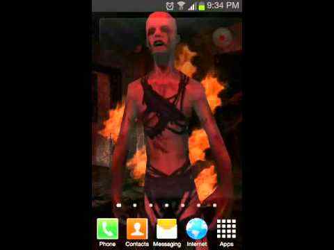 Zombie Hurt Live Wallpaper screenshot 1