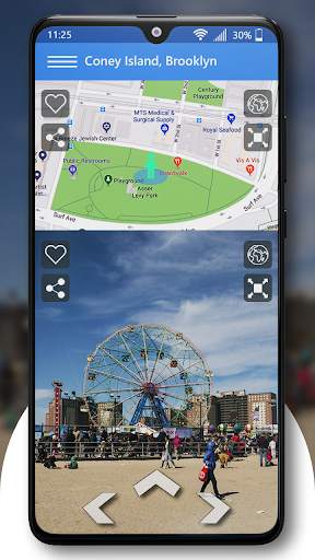 Street view: Panorama, Earth Map & Navigation स्क्रीनशॉट 2
