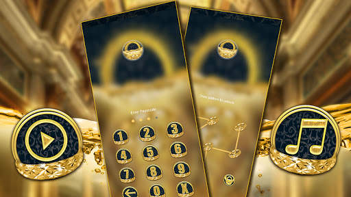Golden Ring Launcher Theme screenshot 5