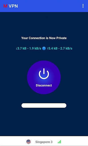 M VPN screenshot 2