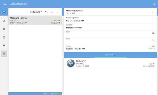 VirtueMart Mobile Assistant screenshot 13