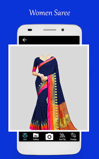 Women saree photo editor screenshot 1