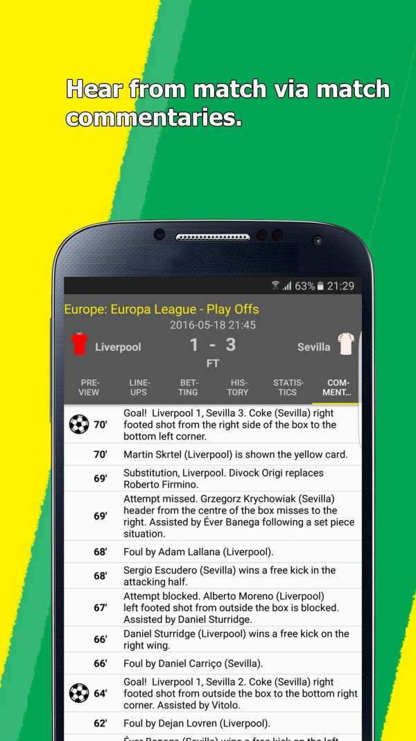 Soccer 724 Live Goal screenshot 6