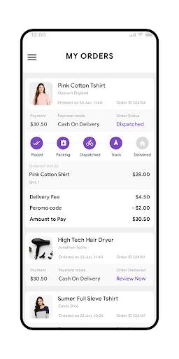 ShopHour User - Template screenshot 8