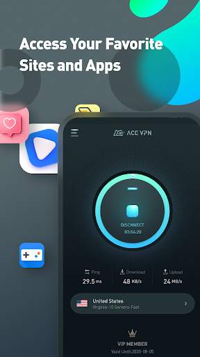 ACE VPN-Super VPN Proxy Master screenshot 4