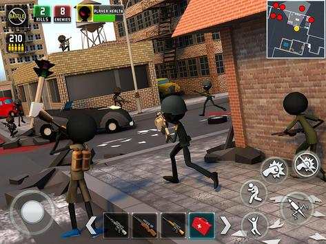 Stickman Royale : World War Battle screenshot 8