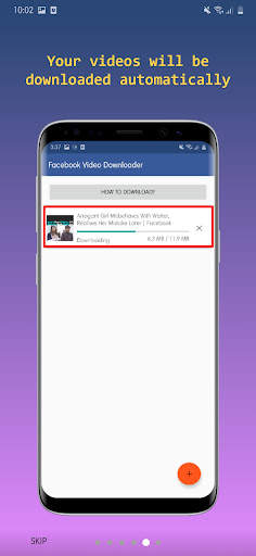 Downloader for Facebook screenshot 5