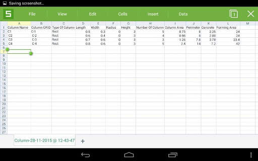 Civil Quantity Estimator screenshot 11