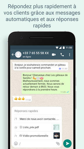 WhatsApp Business screenshot 2