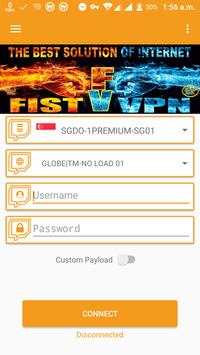 FistVPN-Lite (official)(oranges) screenshot 1
