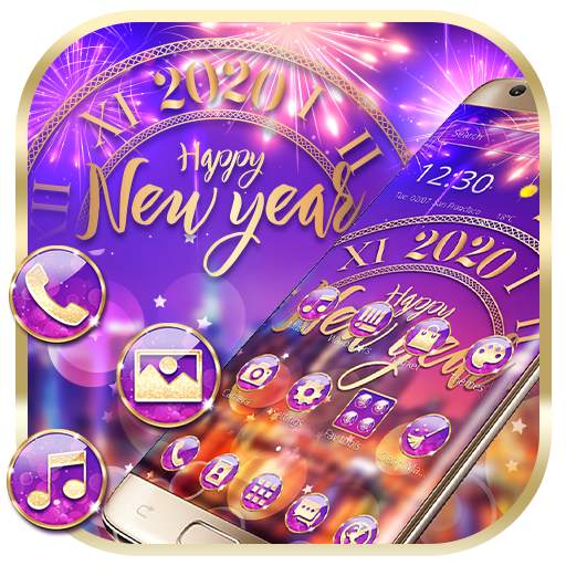 Happy Clock New Year 2020 Theme⌛ 1.1.4
