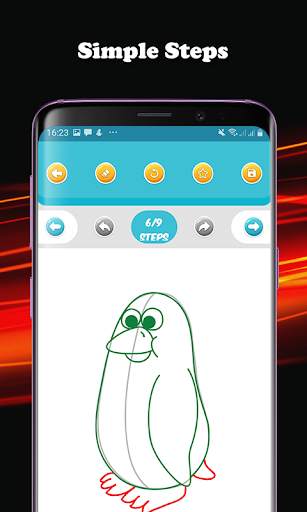 Animal Sketch and Color App screenshot 4