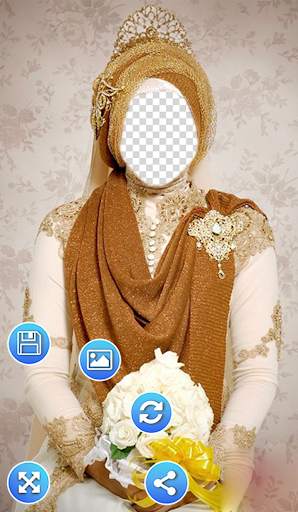 Hijab Wedding Photo Frames screenshot 3