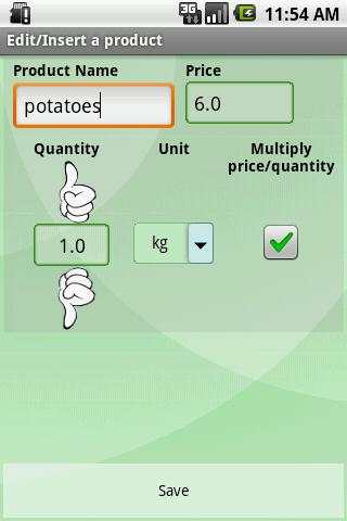 Shopping List XS screenshot 4