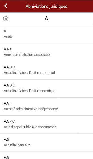 Abréviations juridiques screenshot 7