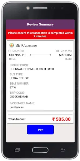 TNSTC Official App screenshot 8