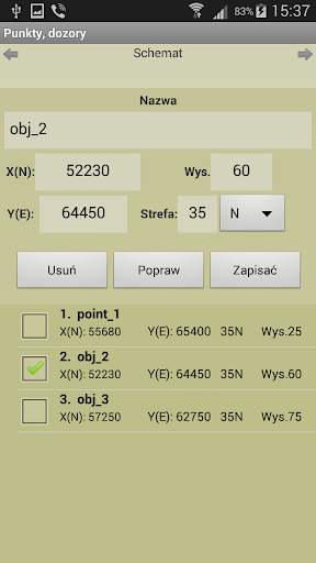 Topogeodezja UTM Light screenshot 2