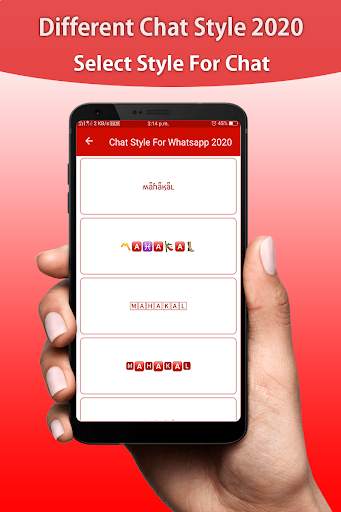 Chat Style : Stylish Font & Text for WhatApp 2020 screenshot 8