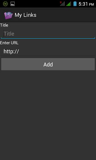 My Links скриншот 2
