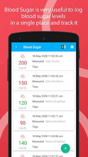 Blood Glucose Tracker (Diabetes Tracker) screenshot 5