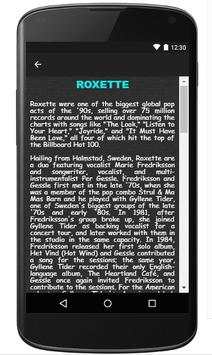 Roxette - Song & Lyrics screenshot 3