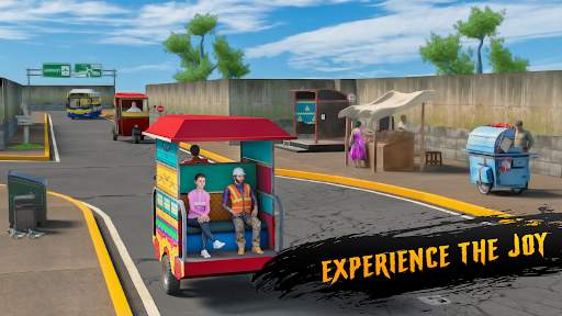 Tuk Tuk Auto Rickshaw Game 3d screenshot 2