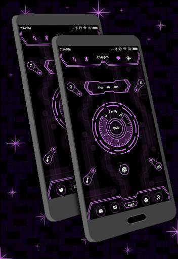 Visionary Launcher 4 - 2020- Hi-tech launcher screenshot 15