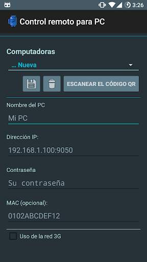 Control Remoto para PC (Wi-Fi) screenshot 4